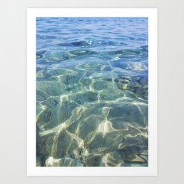 Adriatic sea Art Print