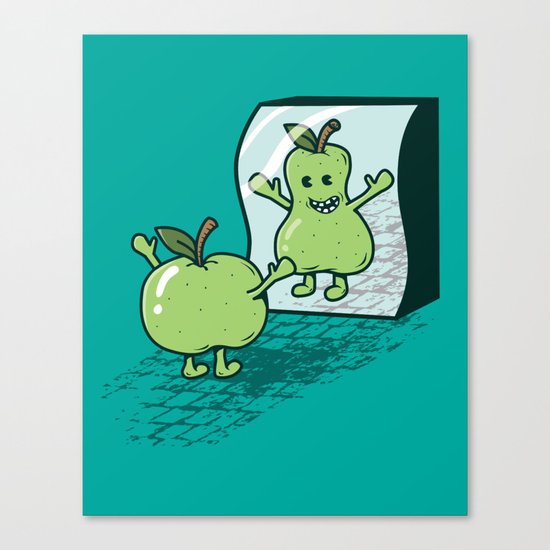 I wish I were... Canvas Print
