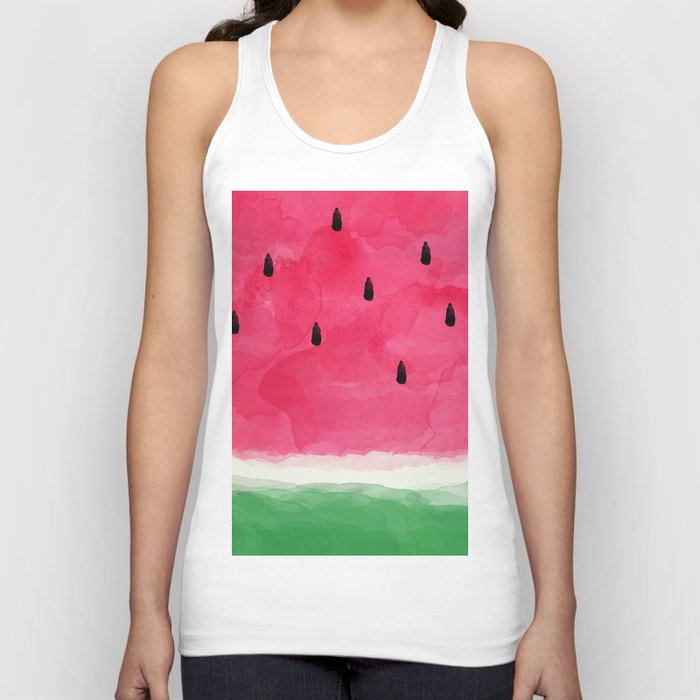 Watermelon Abstract Tank Top