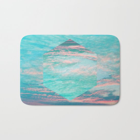 An underwater sunset Bath Mat
