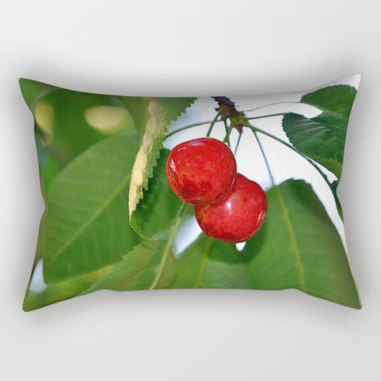 cherries Rectangular Pillow