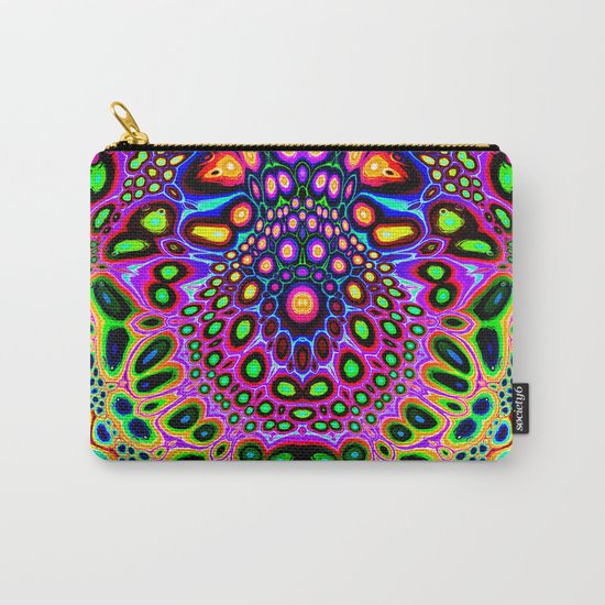 Abstract Spectral Symmetry Carry-All Pouch