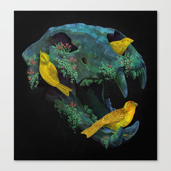 Three Little Birds Canvas Print