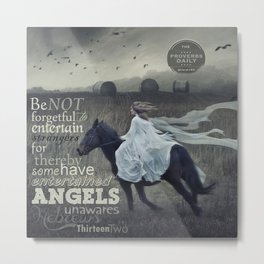 Angels Unaware Metal Print