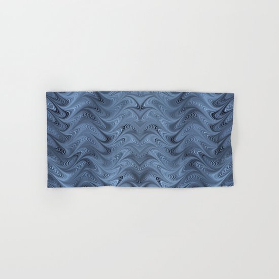 Blue Swirl Hand & Bath Towel