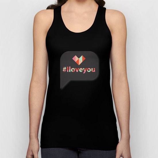 #Iloveyou Unisex Tank Top