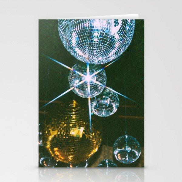 Disco Ball Ceiling Stationery Cards