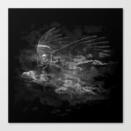 Reaper's Ride Canvas Print