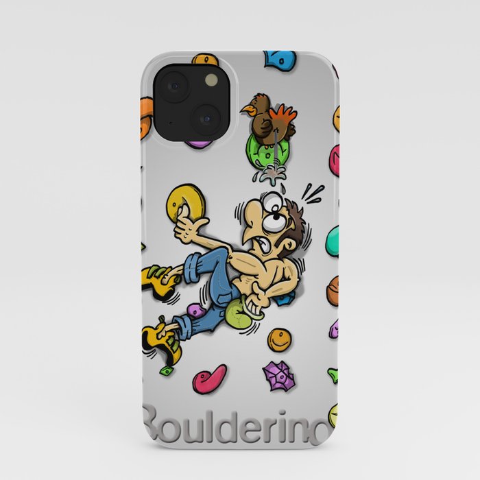 Bouldering and climbing / Boulder i escalada iPhone Case