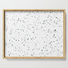 Mid Century Modern Abstract Terrazzo  Serving Tray