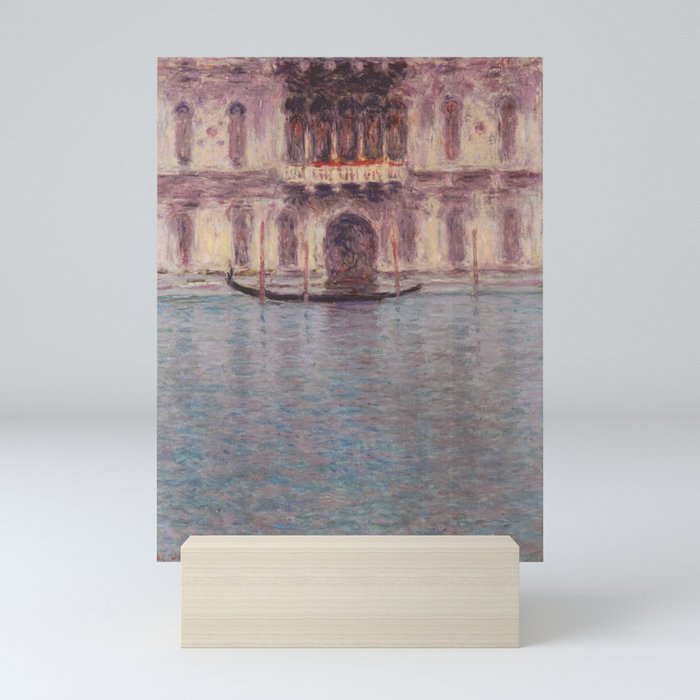 Claude Monet - Palazzo Contarini, Venice - Impressionism Mini Art Print