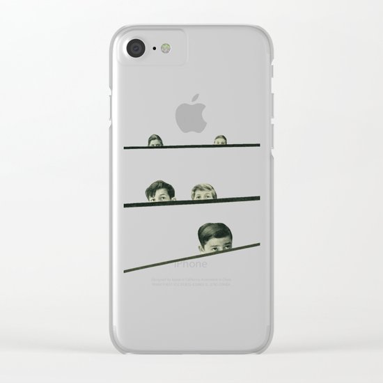 Hide and Seek Clear iPhone Case
