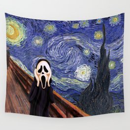 Scream Scary movie Wall Tapestry