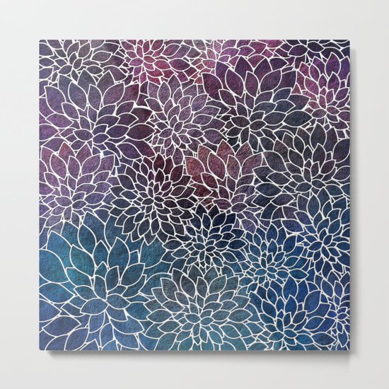 Floral Abstract 21 Metal Print