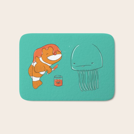 Jellyfish Bath Mat