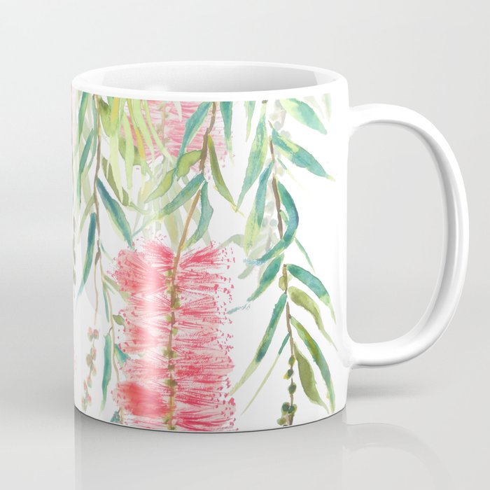 bottle brush tree flower Coffee Mug