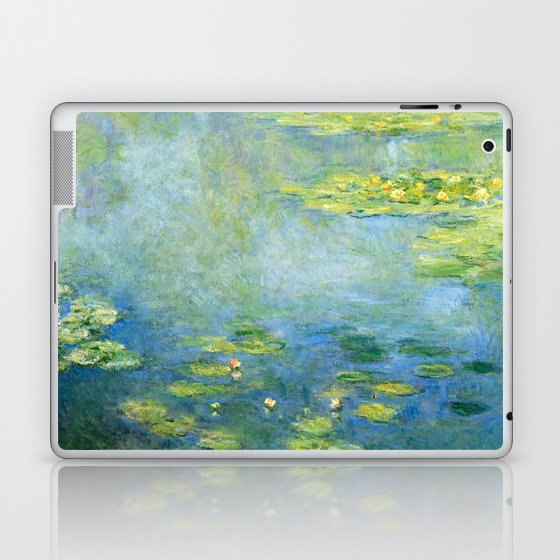 Claude Monet-Waterlilie Laptop & iPad Skin