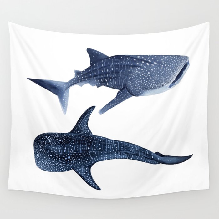 Whale shark on sale tapestry