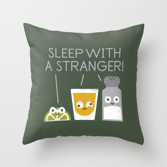 Sublimeinal Message Throw Pillow