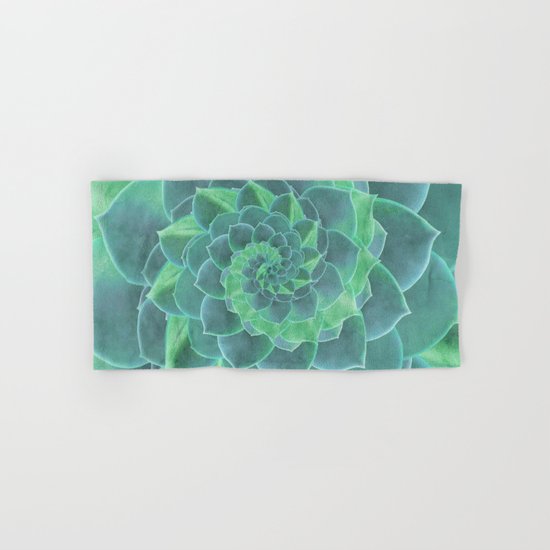 Succulent Rhapsody Hand & Bath Towel