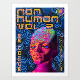 Non Human Series Vol. 2: Portrait #2 Art Print