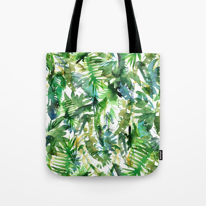 VIBE of the Jungle {A-green} Tote Bag by Schatzi Brown | Society6
