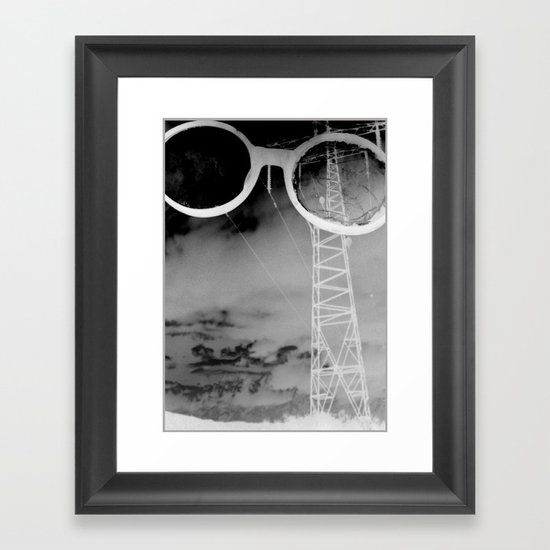 Giants in the Sky Framed Art Print