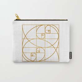 Golden Waves Carry-All Pouch