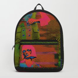 Digital Versicolor Backpack | Popart, Graphicdesign, Fashion, Model, Glitch, 70S, Design, Retro, 80S, Digital 