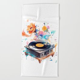 The sweetest sound Beach Towel