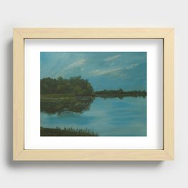 Lakeside Recessed Framed Print