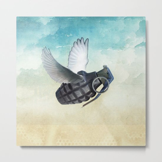 war and peace Metal Print