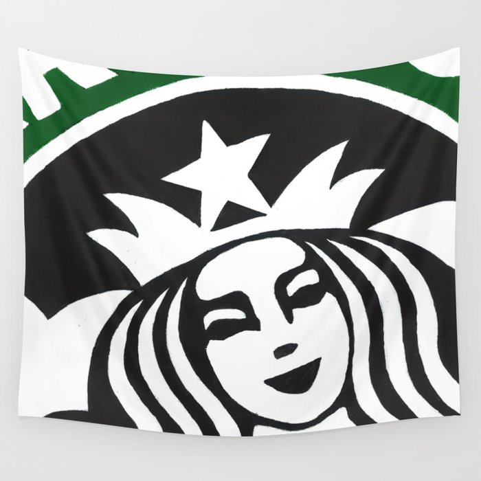 Starbucks Abstract Wall Tapestry