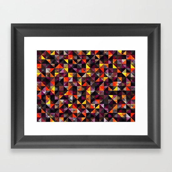 October Framed Art Print