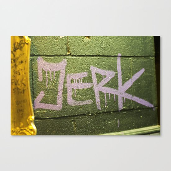 Jerk Canvas Print