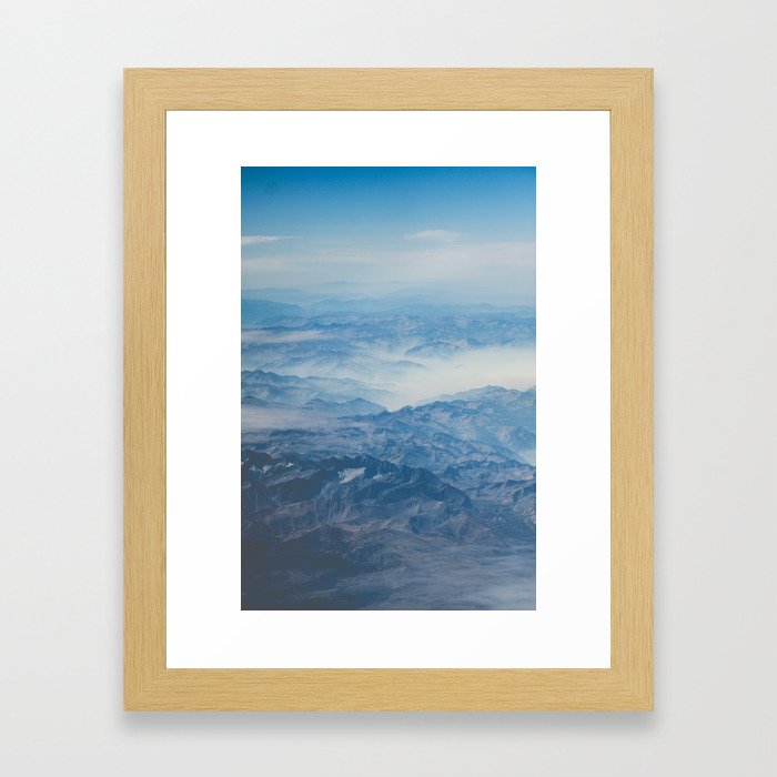 Blue Mountains Framed Art Print