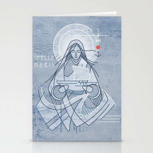 Mary Star of the Sea Stationery Cards