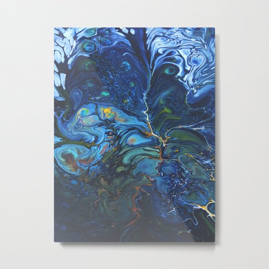 Organic Metal Print