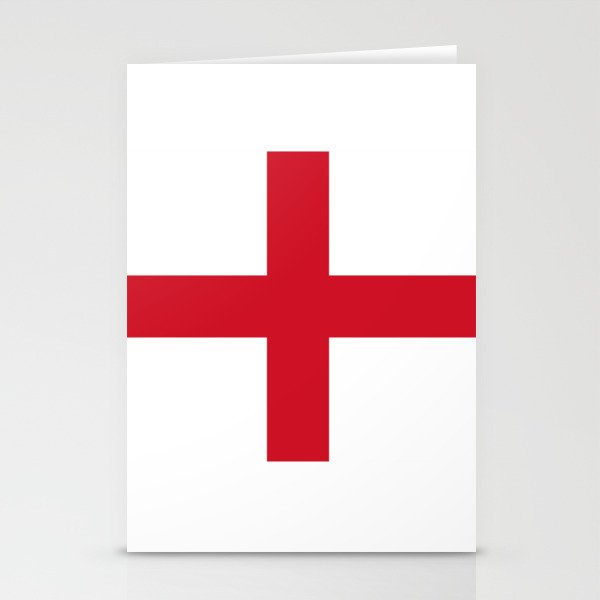 England Flag Stationery Cards