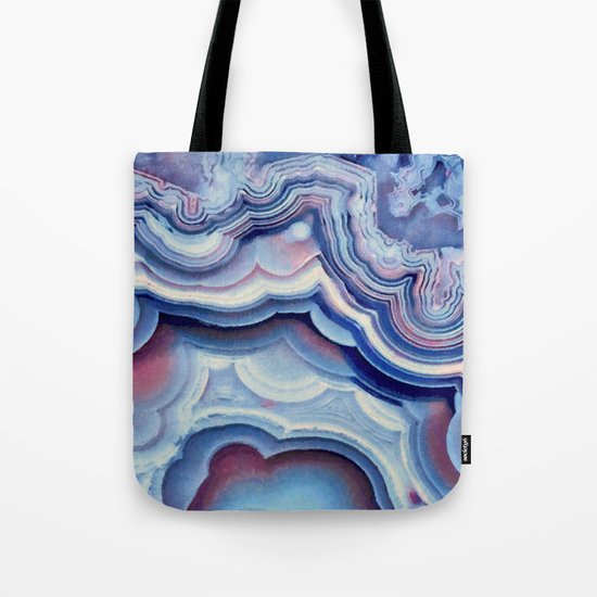 Agate lace Tote Bag