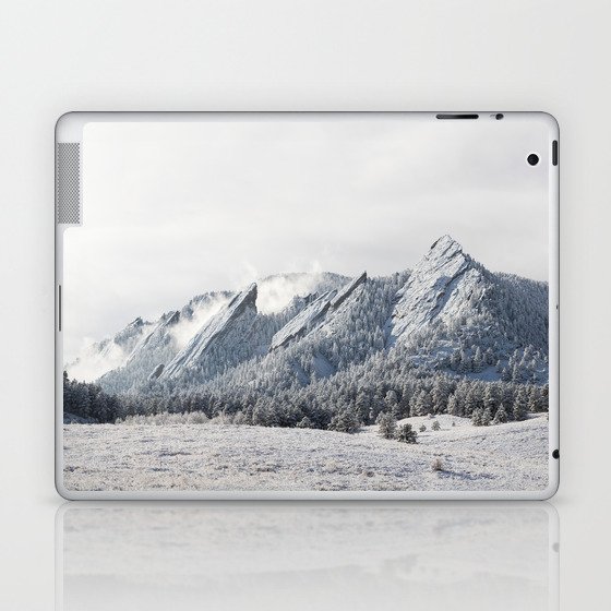 Frosty Flatirons Laptop & iPad Skin