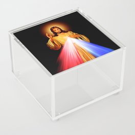 Jesus Divine Mercy I trust in you Religion Religious Catholic Christmas Gift Acrylic Box