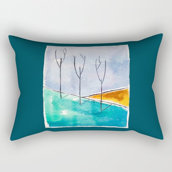 Only the Trees Rectangular Pillow