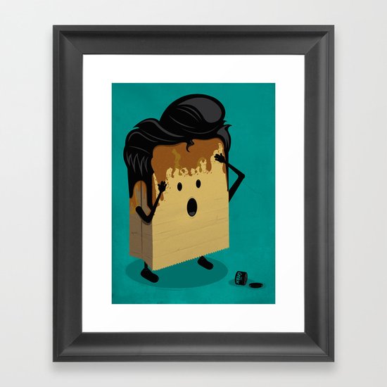 Fashion Victim Framed Art Print