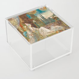 The dreaming alchemist - Gustave Moreau Acrylic Box