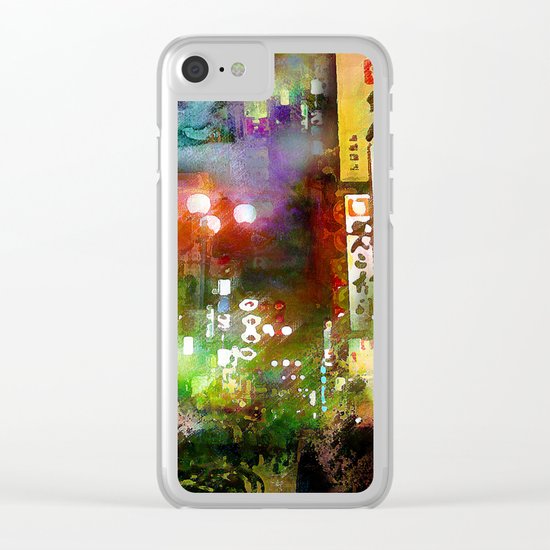 Just one street Clear iPhone Case
