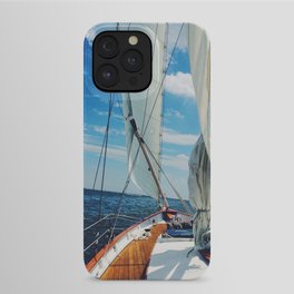 Sweet Sailing - Sailboat on the Chesapeake Bay in Annapolis, Maryland iPhone Case