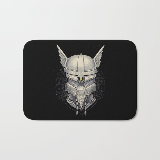 Viking robot Bath Mat