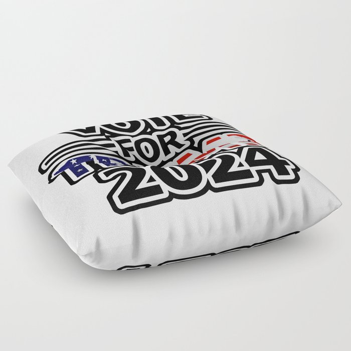 Vote for Trump 2024 Floor Pillow