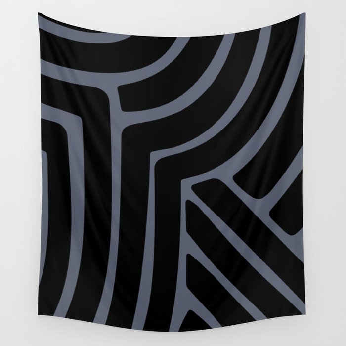 Abstract Stripes LIII Wall Tapestry